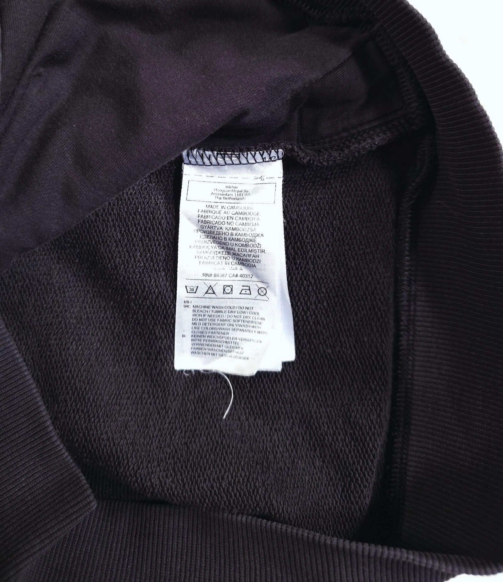 Zwarte Adidas hoody 11-12 jaar 👒 – photo 8